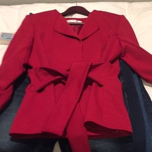 Tahari red blazer